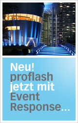 Neu! proflash jetzt mit EventResponse...