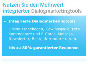 Nutzen Sie den Mehrwert integrierter Marketingtools